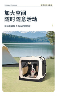 户外便携折叠笼猫屋狗窝猫窝车载笼宠物帐篷狗笼手提箱包中大型犬