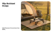 With Storage Bag Mini Folding Tea Table Foldable Compact Camping Table