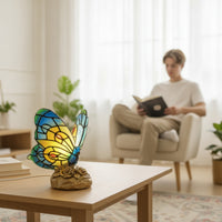Butterfly Lamp Multicolored Night Light Translucent for Bedroom