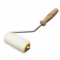 Ridged Roller Metal Shaft Propolis Remover Convenient for Beekeepers