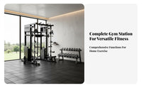 Multi-Functional Guided Machine Heavy-Duty Construction Comprehensive Home Gym Fully Adjustable Multi-Functional for Fitness Enthusiasts