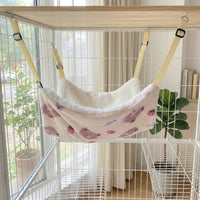 Cat Hammock and Hanging Cat Bed for Cage, Fixable Cat Swing or Cradle for Winter Use, Cute Functional Hanging Bed for Universal Breed Indoor Pets