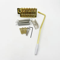 ST Electric Guitar Tremolo Bridge with 6 Saddles and Tailpiece