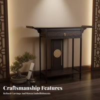 Slim slim shape Narrow Entryway table Space-Saving Narrow accentuate Table adjacent to the partitionHugging Hallway Stand Minimalist Design for Homeowners, Apartment Dwellers, Interior Designers, Small areas, Living Room, Behind Sofa, Bedroom