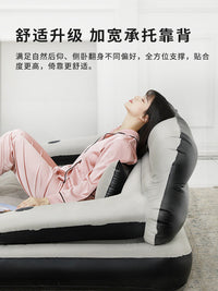 JILONG气垫床充气床家用双人单人打地铺加厚户外折叠懒人沙发垫子