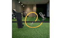 Indoor Golf Training Rod with Resistance Cord Tempo Golf Release Practice Aid Portable Adjustable for Golfers, Home, Office