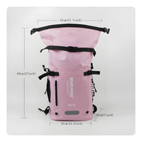 Fins Bag Backpack Wet Dry Separation Waterproof Snorkel Backpack Large Capacity