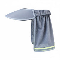 Helmet Sun Visor High Visibility Hard Hat shade Easy Attachment Hard Hat Neck Protect for Road Workers, Gardening