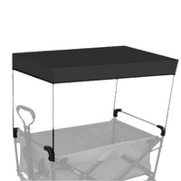 Outdoor Camping Wagon Canopy Shade Cover with Poles