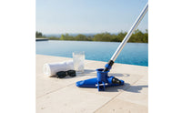 Pool Vacuum Head Blue Pool Vacuum Head with Mesh Bag Heavy-Duty