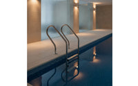 Stainless Steel Pool Ladder Anti-Skid Pool Ladder with Handrails Rust-Resistant