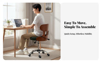 Armless Adjustable rotate Chair Minimalist design Office Furniture for Study Room