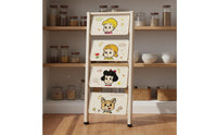 Multi-Functional Portable V-Shaped Ladder Non-Slip Feet Household Tool for Indoor