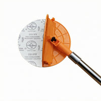 Semicircular Sanding Frame Ribbed Inside-Corner Sander Metal Handle