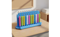 Early Education Children's Abacus Intelligence Enlightenment Student Counting Frame Colorful Design Math Slide Ruler Glide and Safe for Kindergarteners, Homeschooling