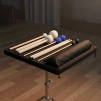 11 Pieces With Storage Bag Marimba Timpani Drumstick Set Versatile 5 Pair Percussion Mallet Set Portable Felt Head Timpani Mallets Balanced Sound for Beginners, Students, Kids