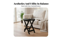 Small Round Stand Portable Round foldable Stand adaptable for Living Room