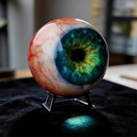 Monster Eye Sculpture Horror Themed Creepy Eyeball Decor Detailed Craftsmanship