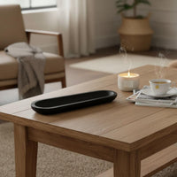 Wooden Candle Bowl Handmade Craft Rustic Centerpiece Bowl Sturdy for Hotel, Spa