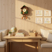 Musical Cuckoo Wall Timepiece Hourly Chime Cuckoo Wall Timepiece Creative Shape