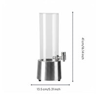 LED Beer Dispenser Cold Drinks Lighted Beer Dispenser Drinkware for Singing Bar Bar, Night Market