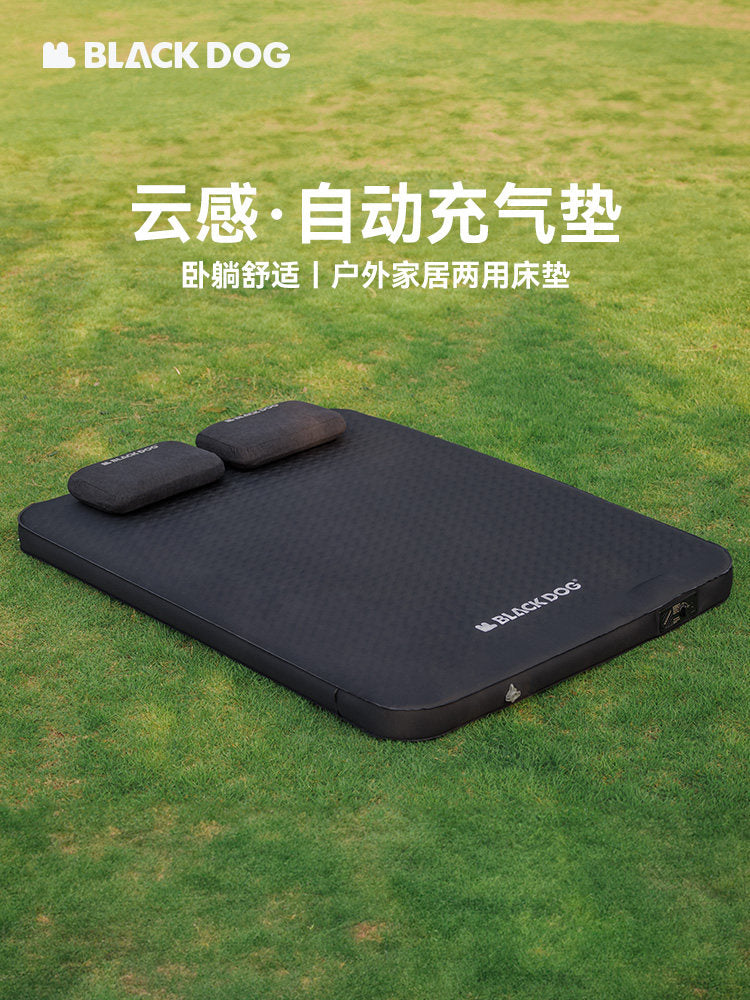 BLACKDOG云感加厚自动充气床双人户外露营帐篷气垫地铺睡垫可折叠