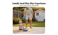 Transforming Deformable Rebound Ball Transformable Design Flying Saucer Ball Two-in-Single Form for Children, Family
