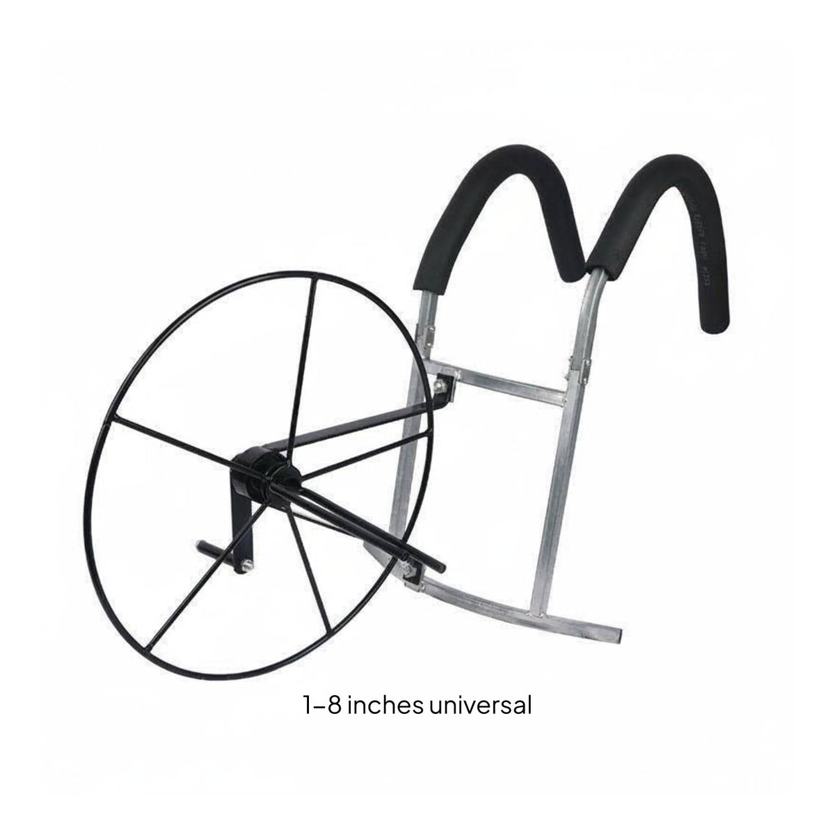 Shoulder-Carried Hose Reel Labor-Saving Hand-Crank Hose Winder Portable for Farm