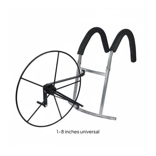 Shoulder-Carried Hose Reel Labor-Saving Hand-Crank Hose Winder Portable for Farm