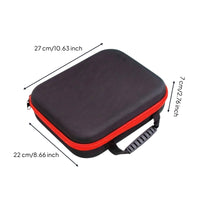 Tool Storage Bag Semi-Rigid Zippered Tool Bag Padded Zippered Pouch for Home Hobbyists, Electricians