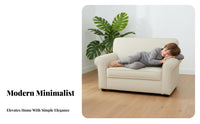 Upholstered Mini Armchair Minimalist and design children's Furniture Comfortable Seating soft Texture for Living Room