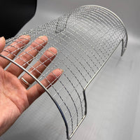 Bearded Dragon Basking Stand Rust Resistant Mesh Basking Ramp Long-Lasting