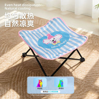 Foldable Pet Camping Bed for Cats, Breathable, All-Season, Removable Cover