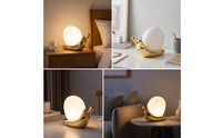 Lamp 3 Color Modes Rechargeable Table Lamp Compact for Nightstand