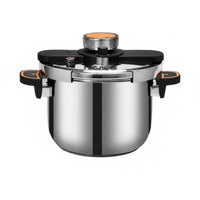 Safety-Lock Proof 6L Pressure Cooker Large Capacity Stainless Steel Pressure Cooker