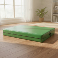 Gymnastics Practice Mat Thick Gymnastics Mat with Handles Wipe-Clean for Martial Arts