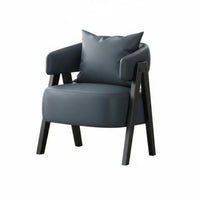 Italian design Upholstered sidechair Modern Design Upholstered Tub Chair Minimalist Aesthetic Lounge Seating Thick Cushioning for Interior Designers, Apartment Dwellers, Cafe, Reception Area, Hotel Lobby, Office