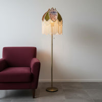 Velvet Tassel Lamp Shade French Vintage Home Decor Elegant for Living Room