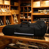 Trombones Bag with Backpack Straps Padded Trombones Bag Waterproof for Students, Artists, Travel, Rehearsals, Music School