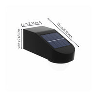 Solar-Powered Wall Light Energy Saving Outdoor Lighting Easy to Install