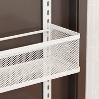 Bedroom Closet Door Organizer, Multi-Layer Hanging Rack for Students, No-Drill Adjustable Hooks for Over-the-Door for Bags & Coats, 15kg Capacity