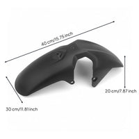 Front Wheel Mudguard Front Mudguard Easy to Install Mud Guard for Weather-Resistant Riding