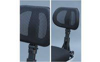 Backrest with Clamp Mount Adjustable Scooter Backrest Support Padded Ergonomic for Commuters, Scooters