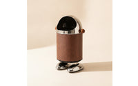 Trash Can with Wheels Portable Wastebasket Long-Lasting for Living Room
