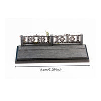 1/72 Scale Model Display Base with Cover Pre-Assembled Diorama Street Setting Detailed Miniature Display Base Realistic for Hobbyists