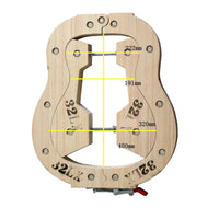OM Guitar Mold Adjustable Tool Set Non-Warping for Workshop