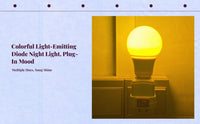 LED night light with remote dimming