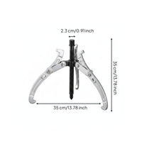 3 Jaw Puller High Rotational Force Bearing Puller Wide Opening for Garage