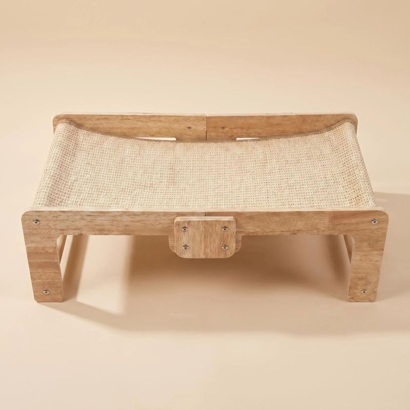 Solid Wood Cat Bed a