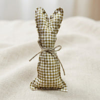 Stuffed Bunny Ornament Handmade Textile Bunny, Relieve Stress Supplies Figure Filled Soft Filling Bunny Doll for Families, Home Stylists, Tabletop Display, Living Room